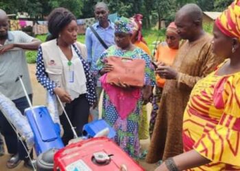 Cérémonie de remise d’intrants Agricoles à 15 groupements