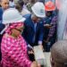 Le Ministre Fassou Théa lance les travaux de rénovation du Centre frigorifique du marché à poisson de Kénien