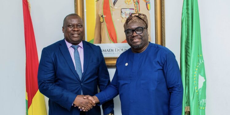 Le Ministre Fassou Théa reçoit une délégation de la FAO