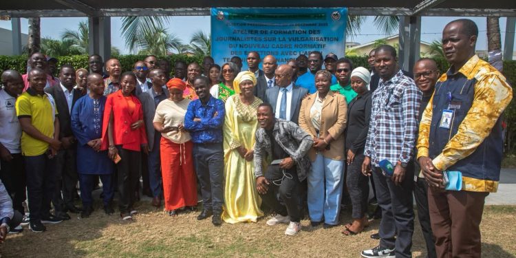 La DGE renforce les capacités des médias avant la présidentielle du 28 décembre avec le soutien de l’OIF